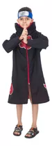 Fantasia Manto Akatsuki Infatil Capa Halloween Naruto Festa