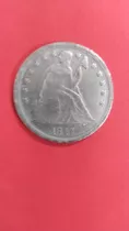 Vendo Moneda Antigua Americana De $1 Del Año 1847