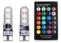 Lampara Led Rgb 12v Posición Multicolor T10 Oferta X2 Blitze