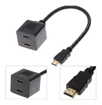 Splitter Hdmi 1x2 1 Entrada 2 Salidas Macho - Hembra 1080p