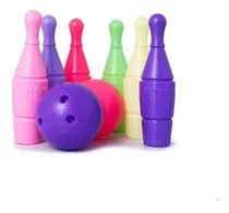 Juego De Bolos Niña Y Niño Colores Didactico Boy Toys 