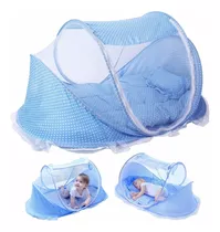 Colchón Plegable Portátil Para Cuna Con Mosquitera