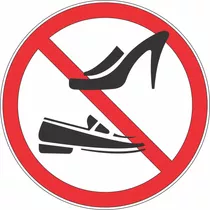 Adesivo Resinado Proibido Sapatos Barcos\lanchas