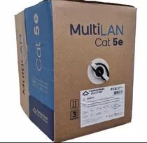 Cable Exterior Utp Multilan 100% Cobre 305 Metros Cat 5e