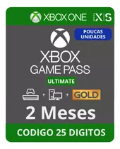 Xbox Game Pass Ultimate 2 Meses - 25 Digitos