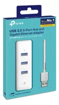 Adaptador Usb 3.0 A Ethenet Gigabit Rj45 + Hub 3p Ue330