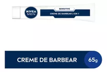 Creme De Barbear Sensitive 2 Em 1 65g Nivea