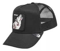 Gorra Goorin The Lone Wolf Unisex Negra Solo Deportes