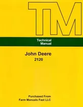 Manual De Taller Tractor John Deere 2120