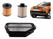 Kit Filtro Chevrolet Captiva 2.0 Diesel 2007-2011 // 3 Pcs