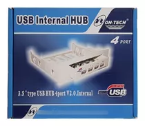 Placa-mãe De 9 Pinos 4 Portas Usb2.0 Hub Interno 3.5 Disquet