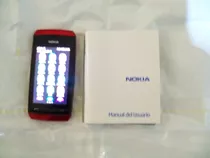 Celular Nokia Asha 306 Impecable Con Bater, Cargador, Manual