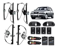 Kit Vidro Eletrico Gol G3 2000 2001 2002 4 P Completo Sensor