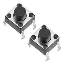 Push Button De 4 Pines 6x6x7 Mm Switch Toque (500 Piezas)