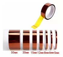 Cinta Térmica Adhesiva Amarilla 30mm Protección Reballing