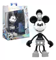Boneco Articulado Steamboat Willie Mickey  - Disney 100 Anos