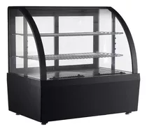 Vitrina Refrigerada Sobremostrador Vidrio Curvo 100l