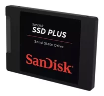 Disco Sólido Interno Sandisk Ssd Plus Sdssda-240g-g25 240gb Preto