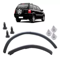 Kit Moldura Paralama Traseiro Ecosport Texturizado