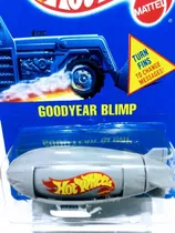 Dirigible Hot Wheels Goodyear Blimp Ed 1991 Escuela 1:64