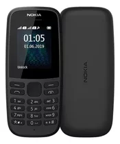 Celular Nokia 105 Dual Chip + Rádio Fm + Lanterna + Jogos Pr