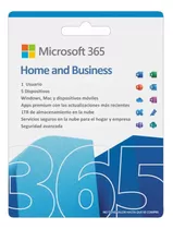 Microsoft Office 365 Home 1 Usuario 5 Dispositivos 12 Meses