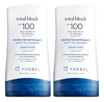 Bloqueador Matificante Total Block Spf 100 Yanbal  X2