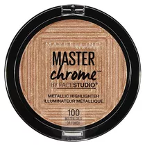 Iluminador Facial Maybelline Master Chrome Metallic - 6.7g Tono Del Iluminador Molten Gold