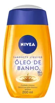 Sabonete Líquido Óleo De Banho 200ml Nivea