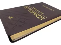 Bíblia Sagrada De Estudo Integrado Em Ordem Cronológica Capa Luxo Marrom Soft Touch