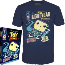 Pop Tees Toy Story Buzz Lightyear Space Ranger (talla S)