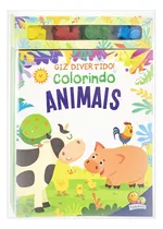 Livro Giz Divertido! Colorindo Animais