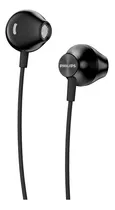 Audifonos Philips Taue101 In-ear Graves Reforzados Negro