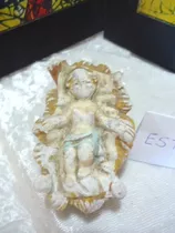 Figura Peça De Presepio Antigo - Jesus Em Estuque (e)