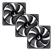 Kit 3 Cooler Fan Gamer Rise Mode, 120mm - Sem Led