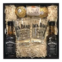 Kit Whisky Jack Daniels X2 + Shot + Chocolates  Pérez Tienda