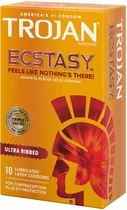 Preservativo Trojan Ecstasy Cónico 10 Unidades