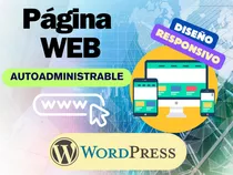 Diseño Pagina Web En Wordpress Profesional