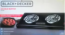 Estufa Eléctrica Black & Decker Double Buffet Range... Nueva