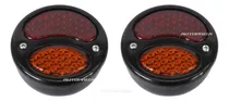 Faros Traseros Auto Antiguo Clásico Tipo Ford A, Jeep, Juego