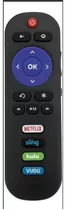 Control Remoto Roku Tv Smart Tcl Rc280 Insense Jvc Tcl Rca