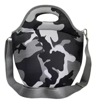 Cdtek Lunchera Neoprene Termicas Color Camuflada