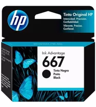 Cartucho Original Hp 667 Negro 3ym79a Deskjet 2375 2775 2776