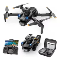 Mini Drone Csj Toysky E99 Max E99 Max Con Dual Cámara Fullhd Negro 2.4ghz 1 Batería