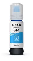 Refil Garrafa Tinta Epson T544 L3110 L3150 Ciano - Original