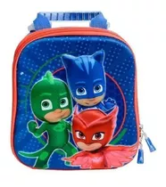 Lonchera Pj Masks Herores En Pijama Pjm-65518 Color Azul