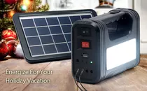 Generador De Energia Solar Portatil