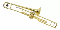 Trombone De Pisto Tb 200p Laqueado Dourado Com Case New York