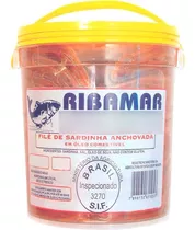 Filé De Sardinha Anchovada Ribamar Balde 2,6 Kg