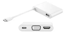 Adaptador Huawei Matedock 2 Transmitir Dato Proyectar Cargar Color Blanco